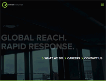 Tablet Screenshot of fusionww.com